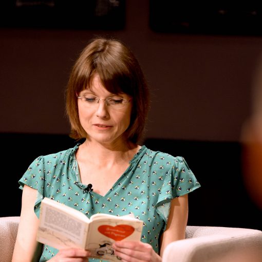 Mit Ulrike Parthen im Studio von Wissen 4.1